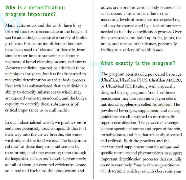 Detoxification introduction, page 2