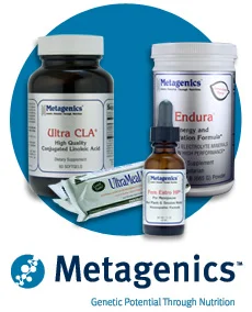 Metagenics supplements: Ultra CLA, Endura, UltraMeal and Pain Relief